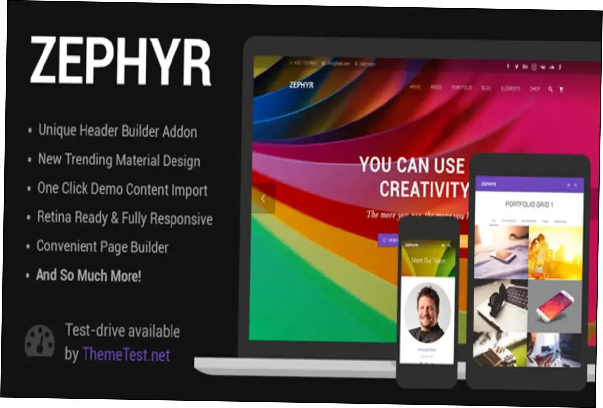 Zephyr Theme Nulled